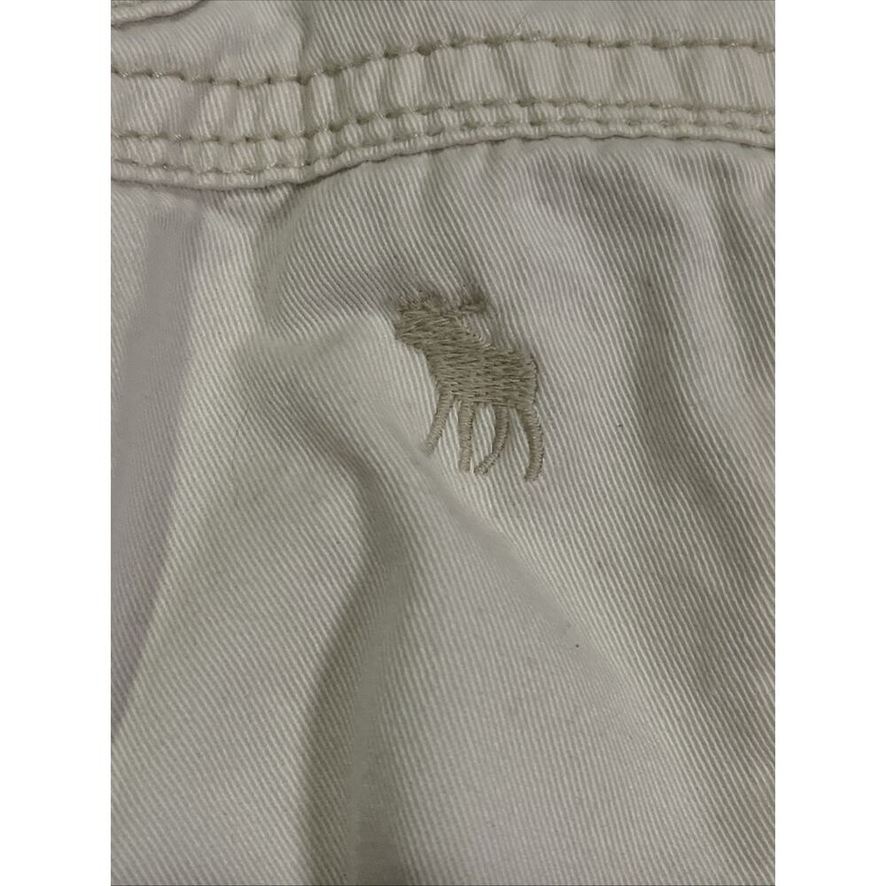 Abercrombie & Fitch Parka Jacket Coat Women’s Medium Lined Faux Fur Trim Hooded - Picture 7 of 16